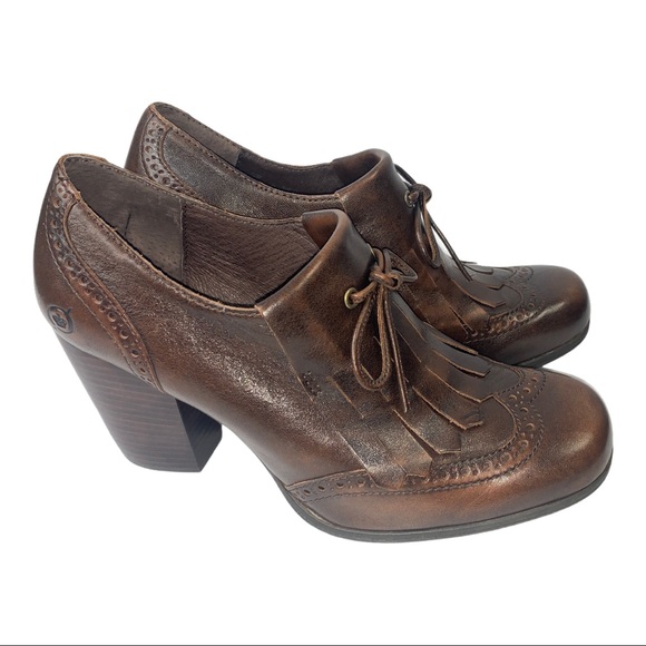 Born Patrice Oxford Shootie Bootie Sz 